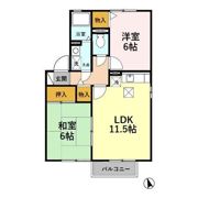 ロイヤルケビン Bの間取り画像