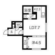 LUMIC南郷(ルミック)の間取り画像