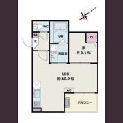 Jack sunashindenⅡの間取り画像