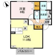 グリーンハイツ Iの間取り画像