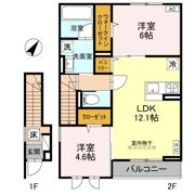 ヴィラ コンフォートの間取り画像