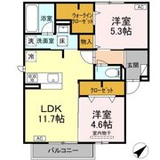 アクエリアス泉都町の間取り画像