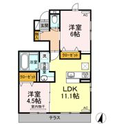 メルシー・ボナールの間取り画像