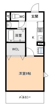コンフォート小鴨の間取り画像