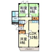 ファミール森後の間取り画像