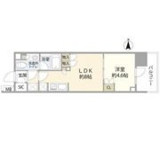 クレヴィア日暮里 THE PLACEの間取り画像