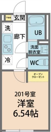 カインドネス愛甲石田の間取り画像