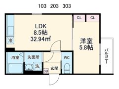 GRADUS上溝（グラドゥスカミミゾ）の間取り画像