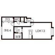 フェリス麻生の間取り画像