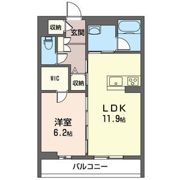 La vie riche 南町の間取り画像