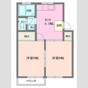 アップルビラB棟の間取り画像