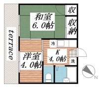 ヴァンベール伊東の間取り画像