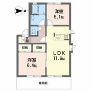 ディアス中筋の間取り画像