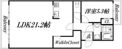 キーミハイツBの間取り画像