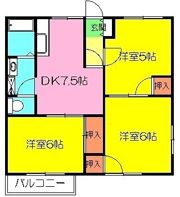APA KIT A棟の間取り画像