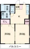 クレインハイツⅠの間取り画像