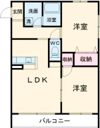 スリーゼ森町の間取り画像