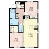 ファミール輝 Ⅱの間取り画像