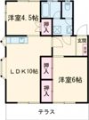 ドリームハウスⅠの間取り画像