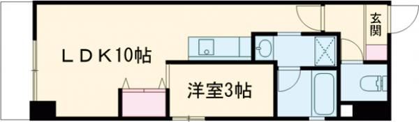 エオナス浜田の間取り画像