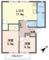 ハイツミラクルの間取り画像