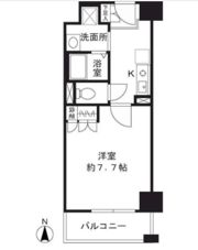 シャンピアコート茨木の間取り画像
