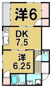 レジデンスリバーサイドの間取り画像
