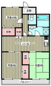 パストラルベルフラワーの間取り画像