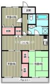 パストラルベルフラワーの間取り画像