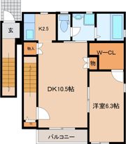 グレイスKの間取り画像