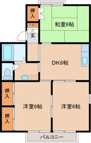 エヤナ蔵2の間取り画像