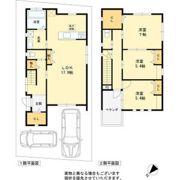 Aハウスワンplus信達牧野の間取り画像