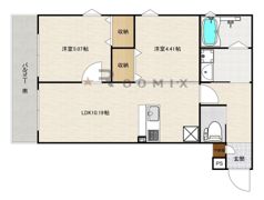 ヴェルジュ大野城レジデンシャルスイートの間取り画像