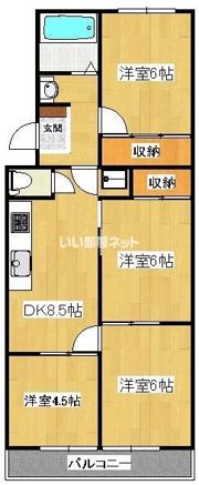 桜町VIPマンションの間取り画像