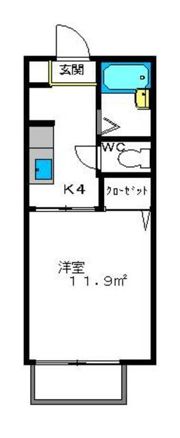 ラフィーネ中野栄の間取り画像