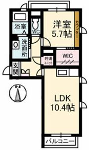 アトリエールASの間取り画像