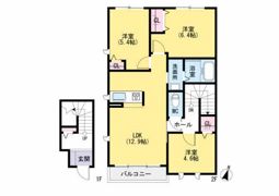 グリーンハイツ川上の間取り画像