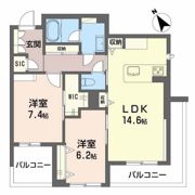シャーメゾンプレミア椿の間取り画像