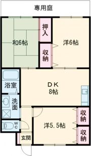 エヌハイムの間取り画像