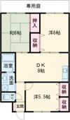 エヌハイムの間取り画像