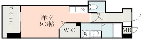 フルール米屋町の間取り画像