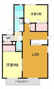 エールクレストAの間取り画像
