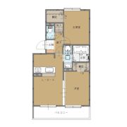 ロイヤルハイツ那珂川の間取り画像