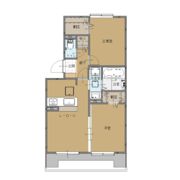 ロイヤルハイツ那珂川の間取り画像