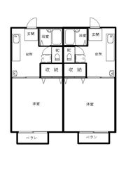 シャルム西津田の間取り画像