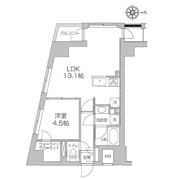 レジディア高円寺の間取り画像