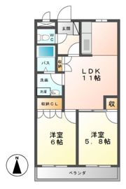 サンライズガーデンの間取り画像