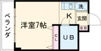 ジュネスヴィラの間取り画像
