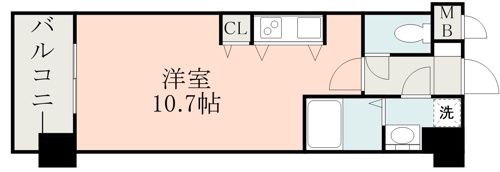 ISM水前寺の間取り画像