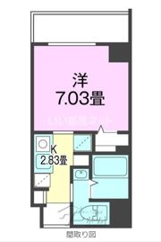 クラスイン与儀の間取り画像